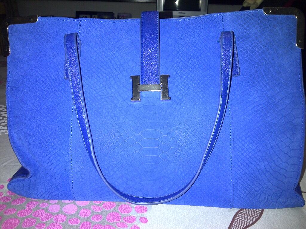 Tas Hermes Super and limited edition warna biru
