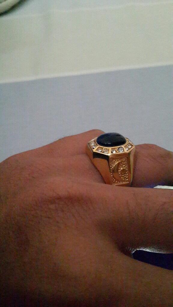 WTS | CINCIN 100% TITANIUM | WARNA GOLD | BATU | MEWAH