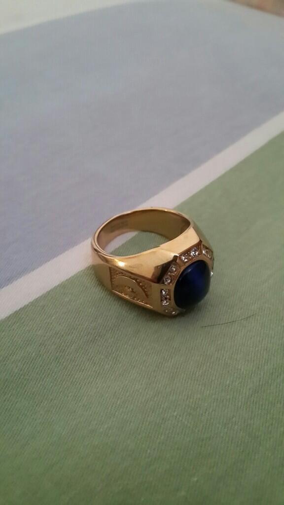 WTS | CINCIN 100% TITANIUM | WARNA GOLD | BATU | MEWAH