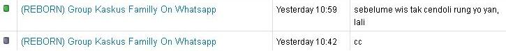 (REBORN) Group Kaskus Familly On Whatsapp