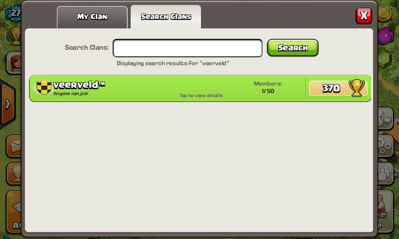 Clash Of Clans - Join With Veerveld™ (anyone can join)