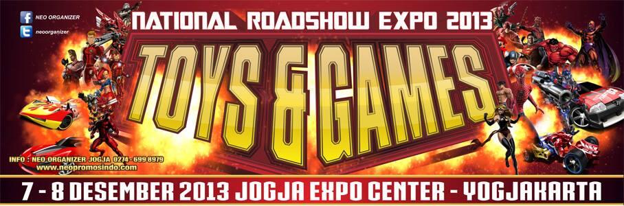 Yogyakarta Toys &amp; Games Expo 7-8 Desember 2013 di JEC