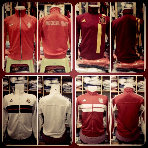 jaket sport soccer