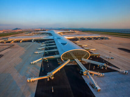 Keren! Ini Bandara Futuristik Baru di China Senilai Rp 14 Triliun