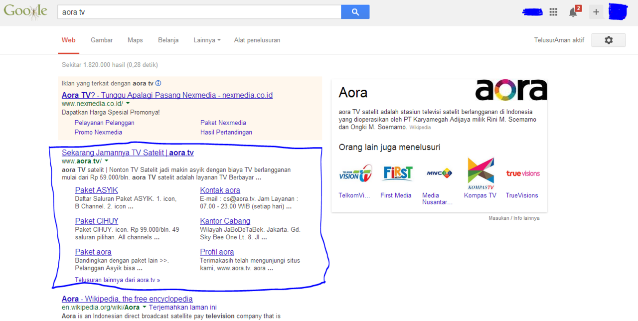 &#91;Tanya&#93; bagaimana hasil searching di google bisa seperti ini?