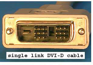 Kabel monitor LCD DVI to DVI