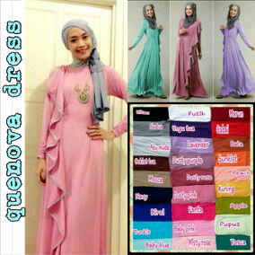 ready celana rokdress panjang baju atasan untuk para hijabers. harga terjangkau sista