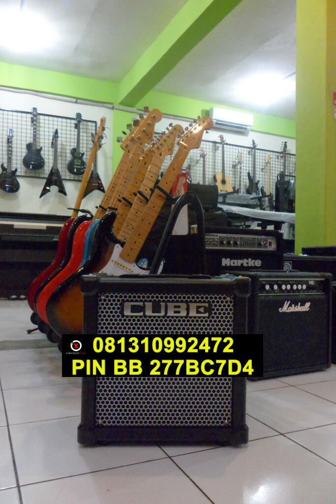 Jual Ampli Gitar dan Bass Merk Laney, Marshall, Roland, Cora, Russel