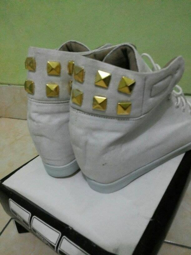 sepatu korea sneaker wedges