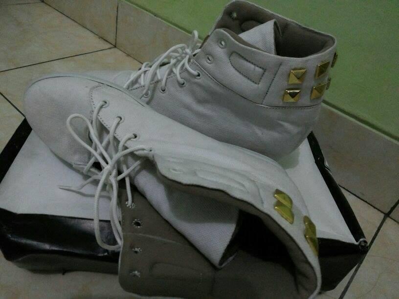 sepatu korea sneaker wedges