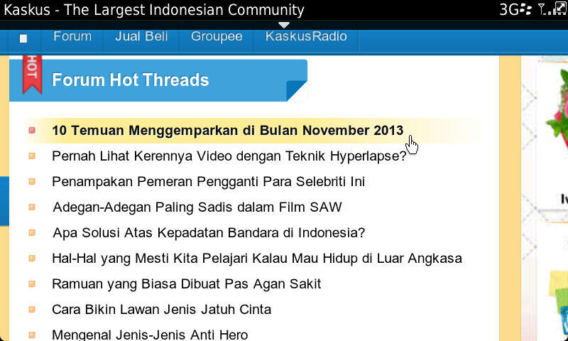 10 Temuan menggemparkan di bulan November 2013