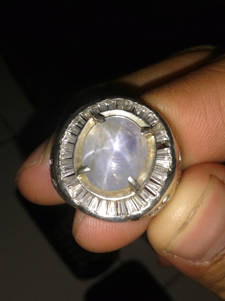 jual batu blue safir selon ster 6 mantap bandung bogor