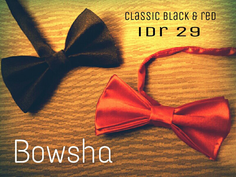Dasi kupu-kupu bow tie bowsha