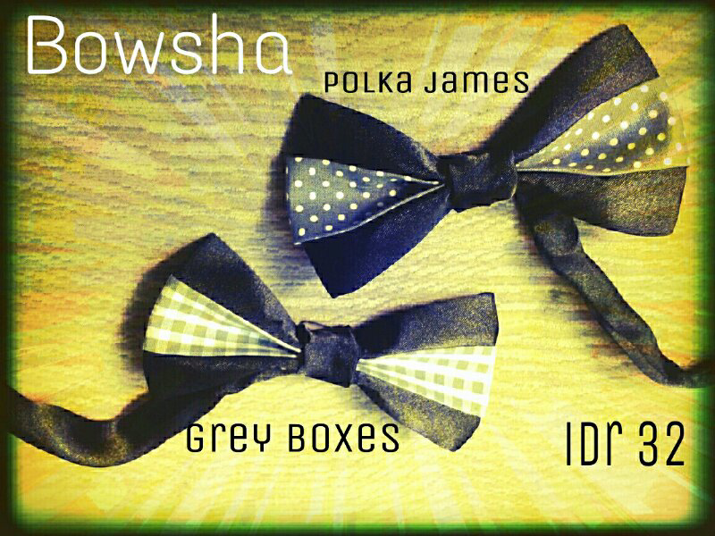 Dasi kupu-kupu bow tie bowsha