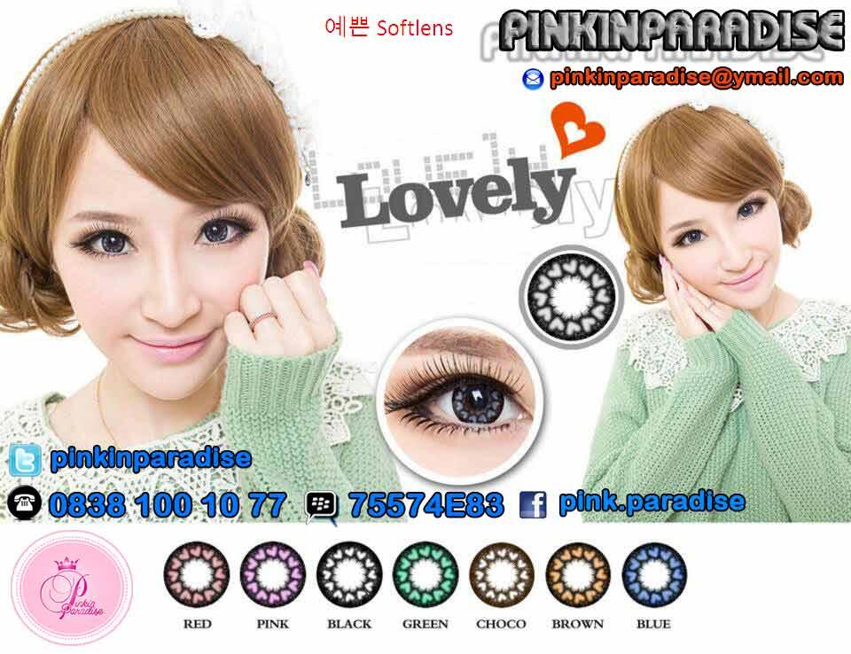 Softlens CANTIK Korea Impor MURAH +BERGARANSI +Ada Foto Bukti Pakai Soft Lens 8 WARNA