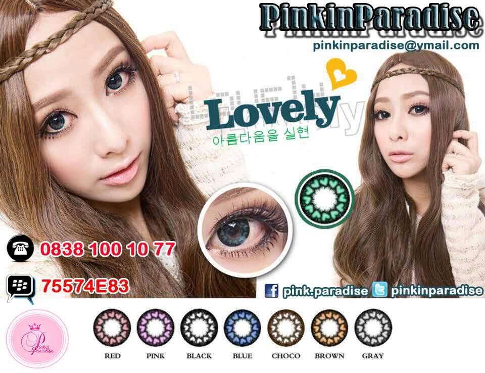 Softlens CANTIK Korea Impor MURAH +BERGARANSI +Ada Foto Bukti Pakai Soft Lens 8 WARNA