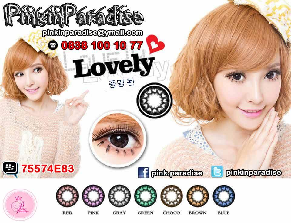 Softlens CANTIK Korea Impor MURAH +BERGARANSI +Ada Foto Bukti Pakai Soft Lens 8 WARNA