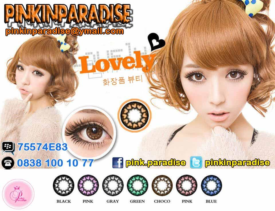 Softlens CANTIK Korea Impor MURAH +BERGARANSI +Ada Foto Bukti Pakai Soft Lens 8 WARNA