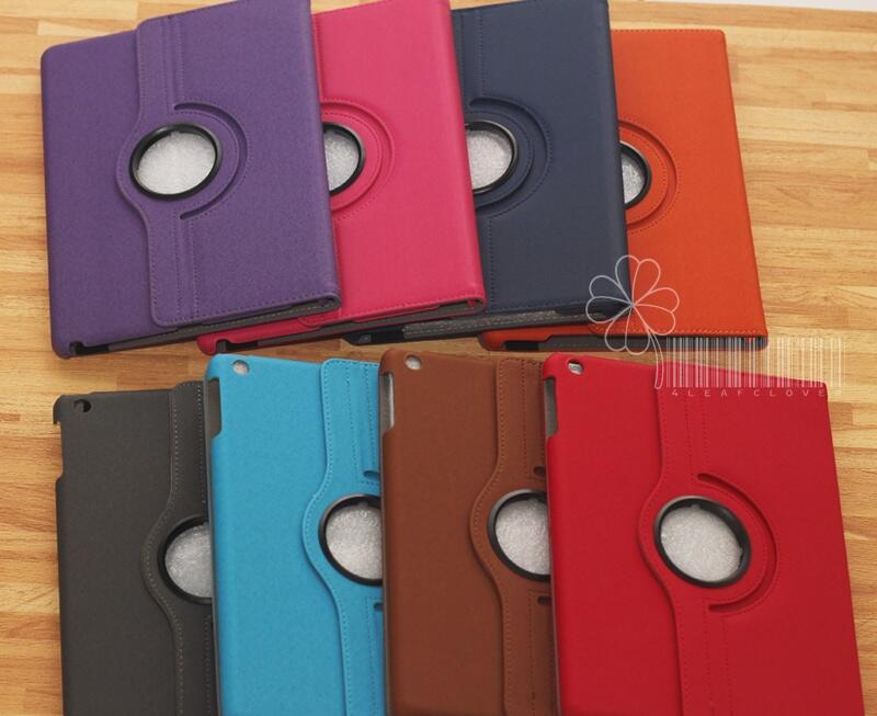 iPad Air 2,3,4 case rotate 360" | smart cover | Remax Rock |Back Cover casing Leather