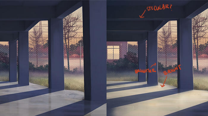 &#91;BANDWITH KILLER&#93; Tutorial Digital Painting Background Anime ala Makoto Shinkai 