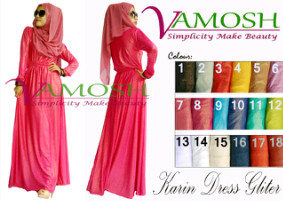 karin dress glitter