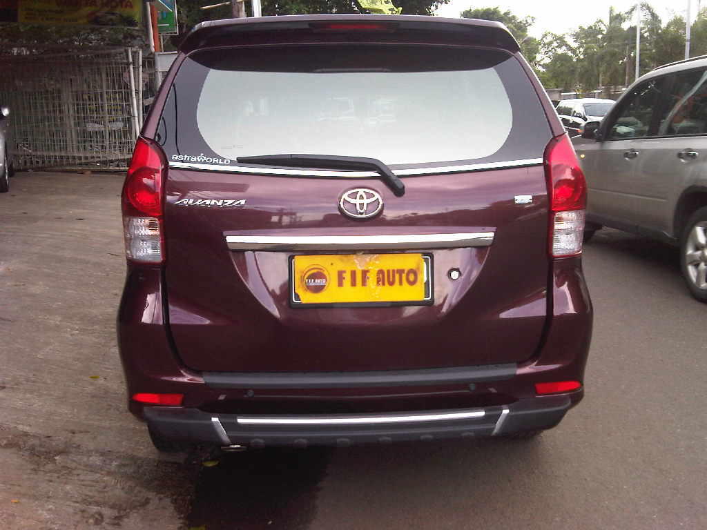 TOYOTA ALL NEW AVANZA 1.3 G MT 2012 MERAH MAROON