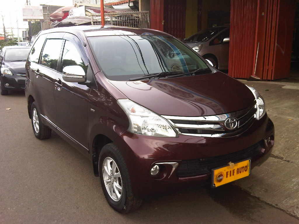 TOYOTA ALL NEW AVANZA 1.3 G MT 2012 MERAH MAROON
