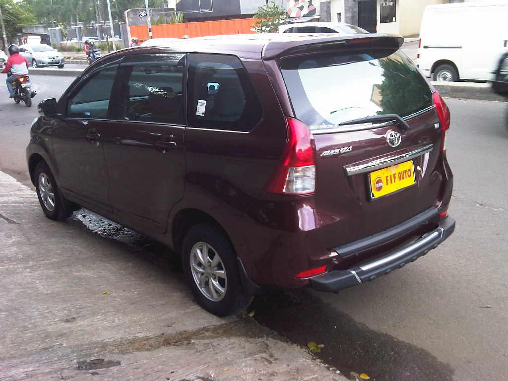 TOYOTA ALL NEW AVANZA 1.3 G MT 2012 MERAH MAROON