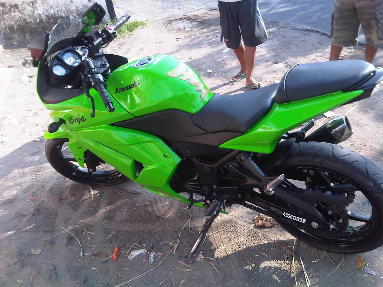 Terjual Kawasaki Ninja 250 Cc Warna Hijau Jogja KASKUS