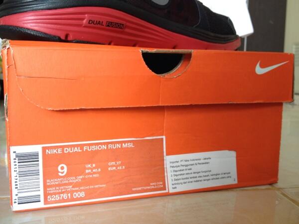 WTS sepatu nike dual fusion
