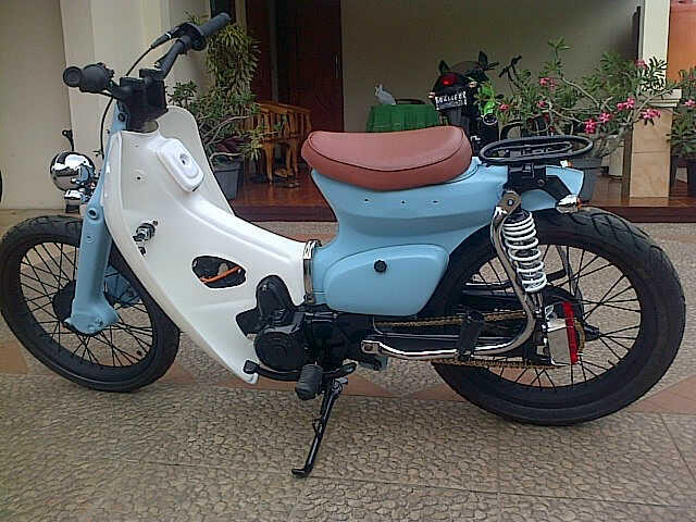 Terjual WTS : STREET CUB GRESSS WARNA BIRU DOFF  KASKUS