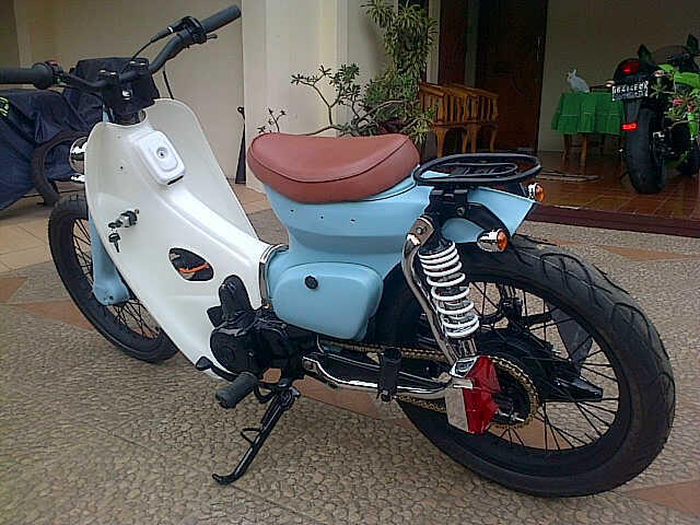 Terjual WTS : STREET CUB GRESSS WARNA BIRU DOFF  KASKUS