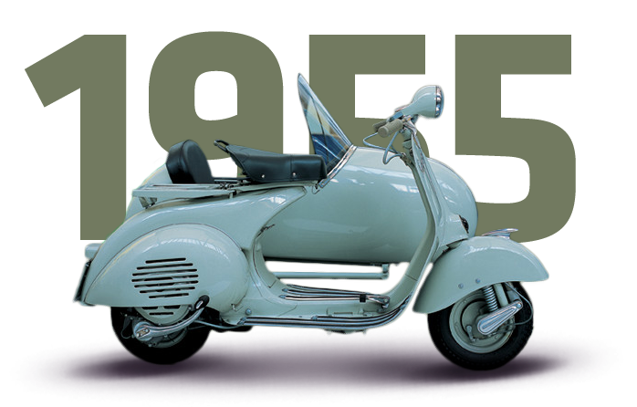 Jenis-jenis Vespa dari tahun 1943-1985