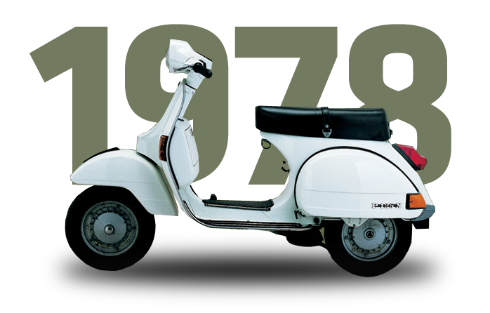 Jenis-jenis Vespa dari tahun 1943-1985