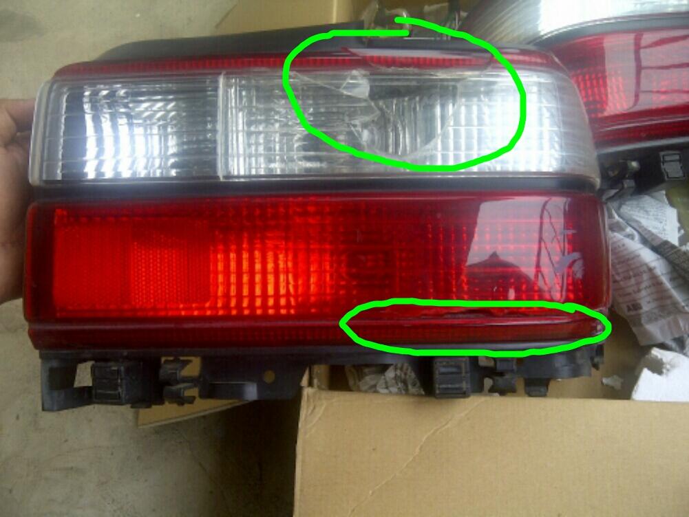 Jual lampu depan/belakang mobil toyota corolla gread