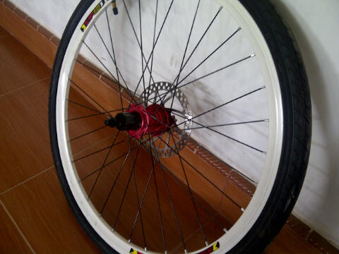 jual whelseet onroad plus fork rigid mosso