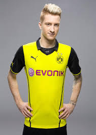 Jersey Grade Ori Borossia Dortmund 3rd 2013/2014 UCL Version