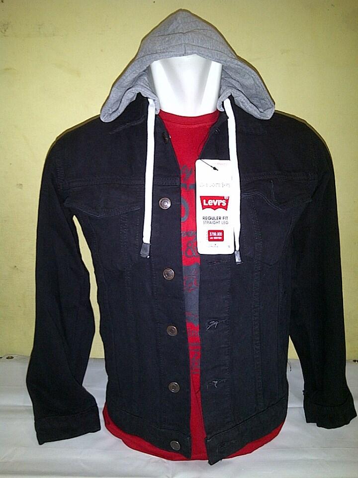 Terjual Jual Jaket  jeans levis  hoodie kupluk  MURAH 