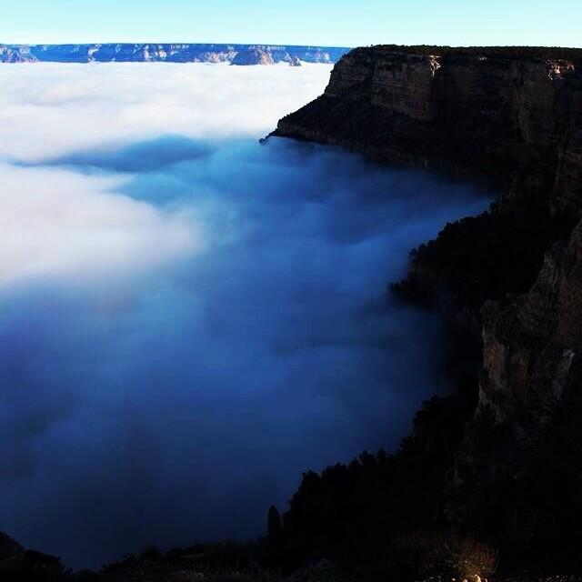 &#91;Cantik banget gan!&#93; Peristiwa Cuaca Langka di Grand Canyon (Pictures Inside)