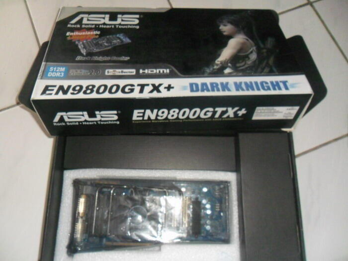 Vga Asus En9800gtx+ dark knight 512mb Ddr3