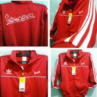 jaket adidas firebird dan vespa (free ongkir jabodetabek)