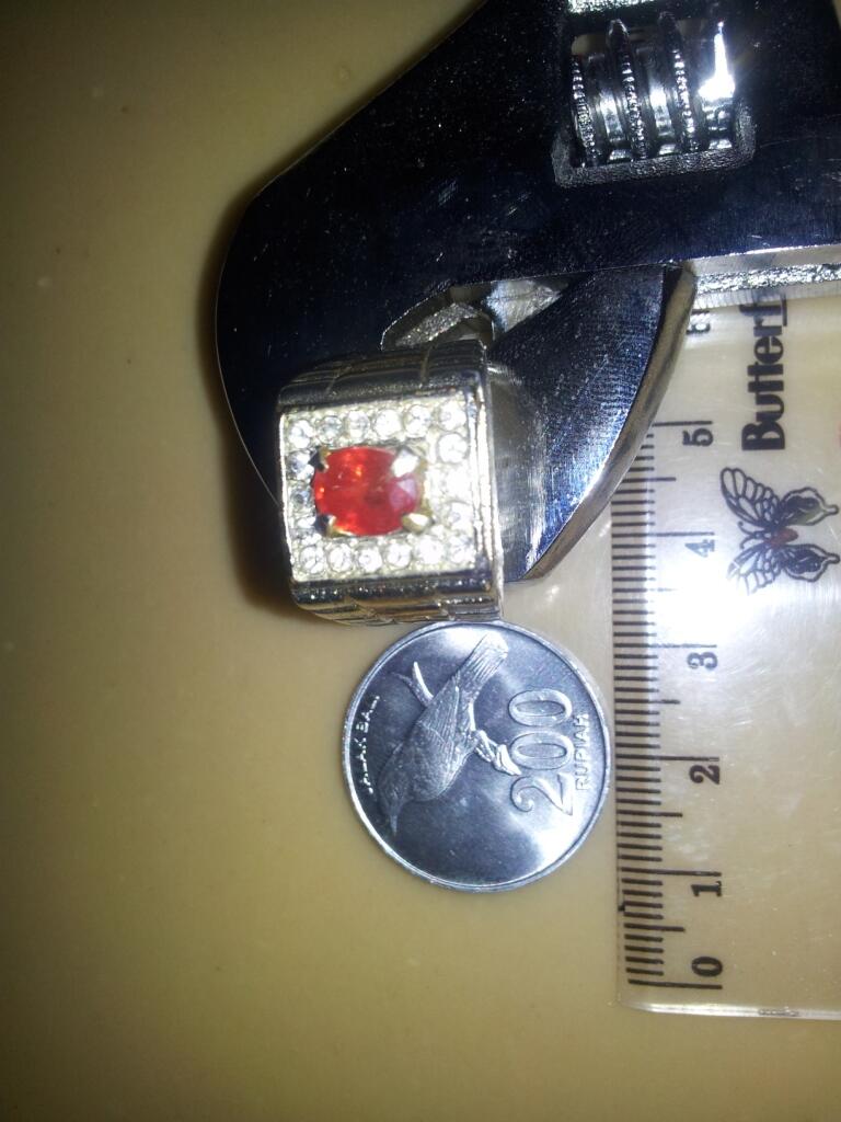 Batu Safir Orange 1000% Natural Jakarta Barat