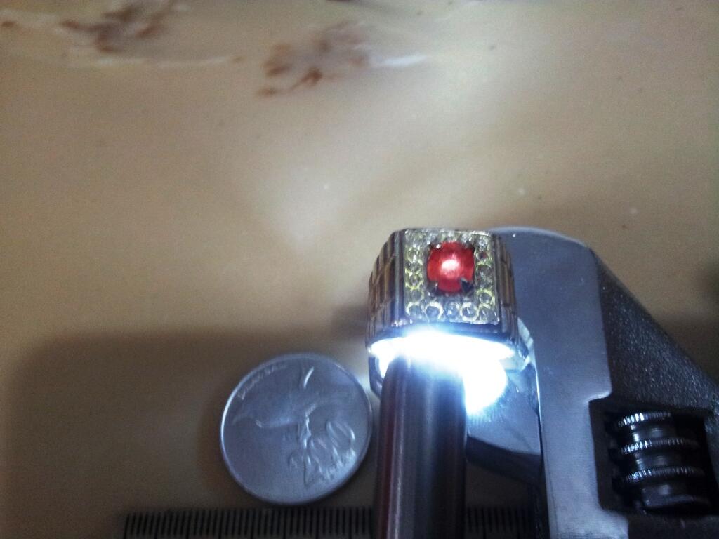 Batu Safir Orange 1000% Natural Jakarta Barat
