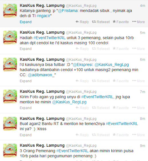 Event Twitter Kaskus Regional Lampung