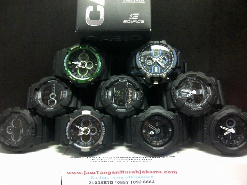 jam tangan murah jakarta new gshock, ripcurl, digitec.dll