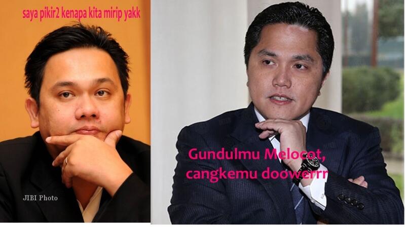 Erick Thohir vs Farhat Abbas