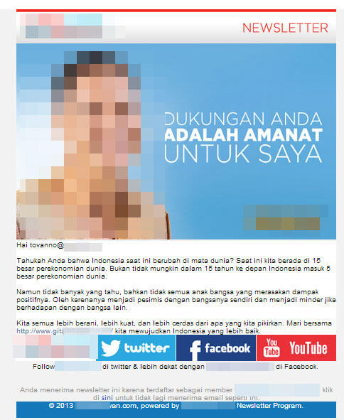 Email SPAM Capres 2014 !!!