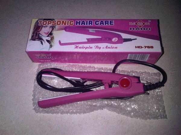 catok mini haidi catokan rambut mini bisa lurus dan curly