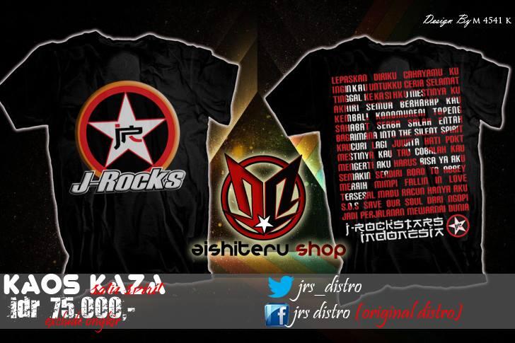 Kaos J-Rockstars Club Indonesia