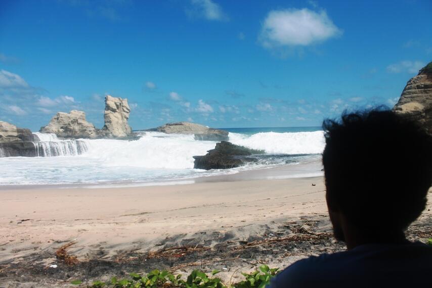 ◢◤ Share foto travelling ane, serunya jalan - jalan ke pantai2 di pacitan ◢◤